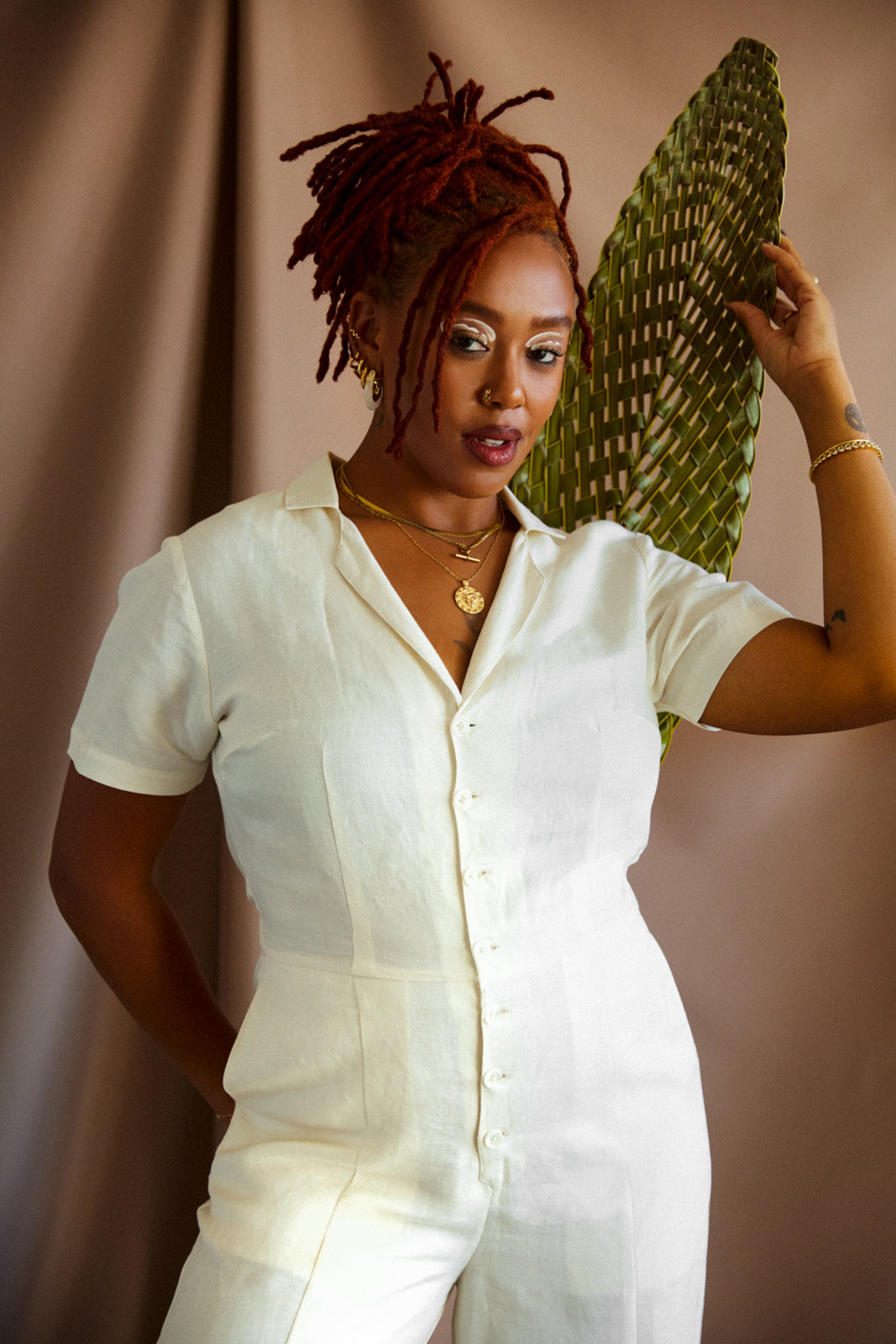 Moon Linen Jumpsuit