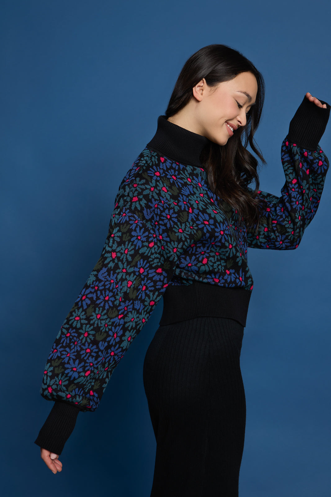 Alex Sweater in Hazy Daisy