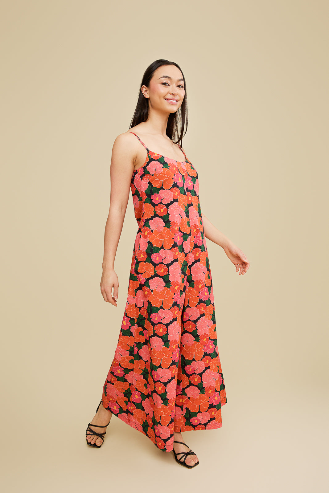 Lani Jumpsuit in Ruby (Final Sale)