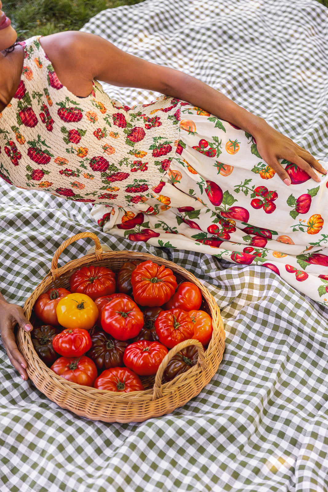 Maeve Dress in Pomodoro