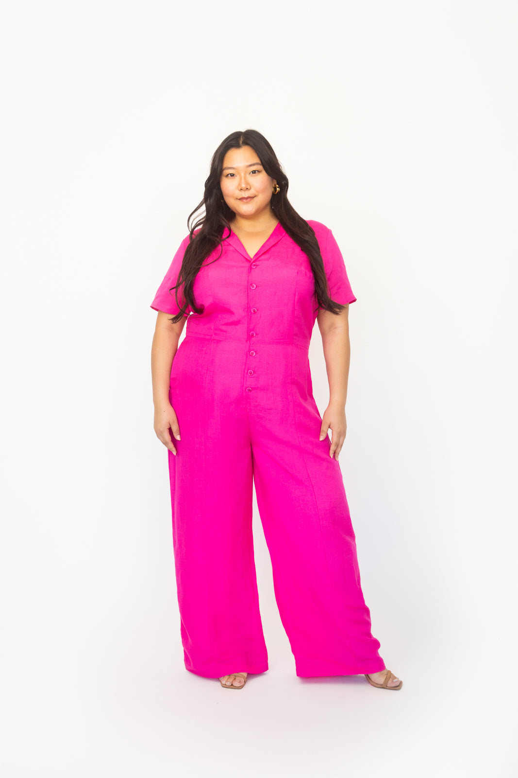 Pitaya Linen Jumpsuit