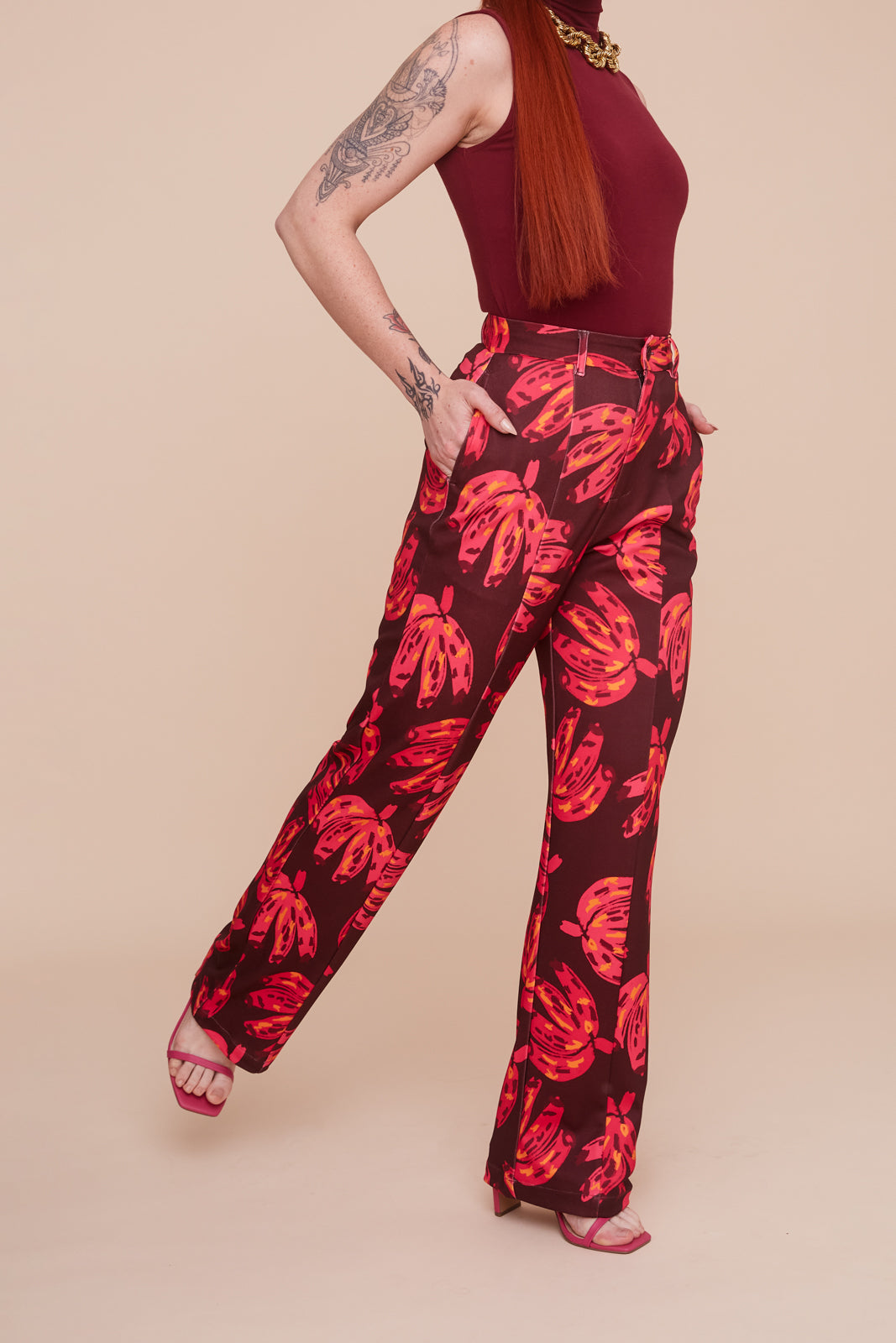 Passion Plantain Trousers
