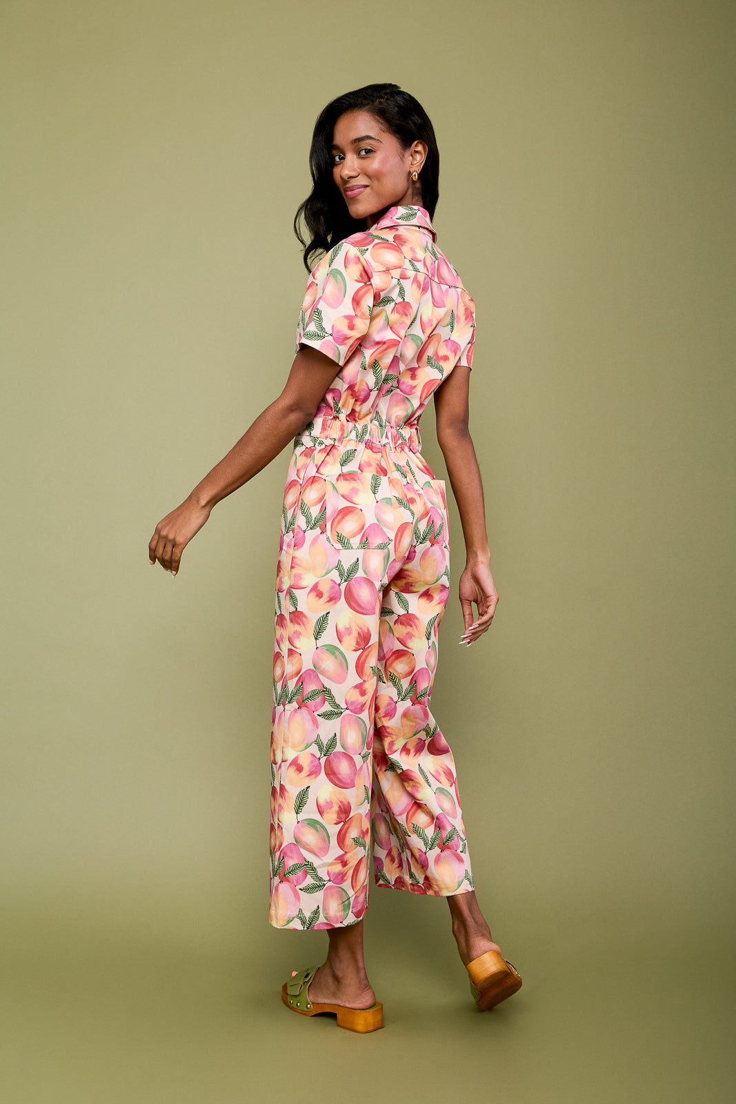 Quincy Jumpsuit in Mango