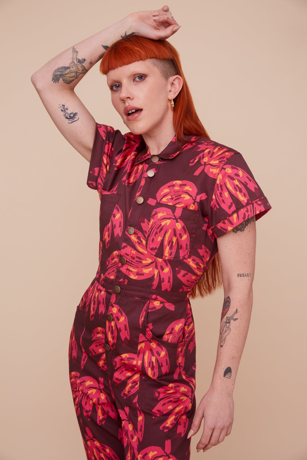 Passion Plantain Classic Jumpsuit