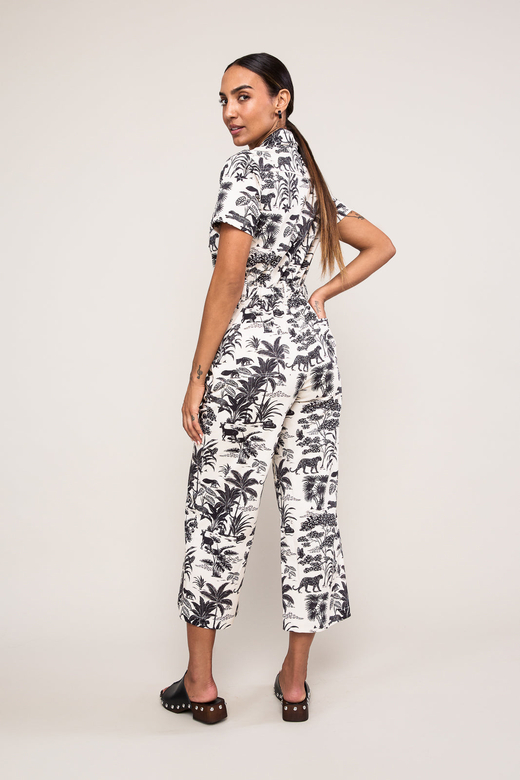 Quincy Jumpsuit in Safari