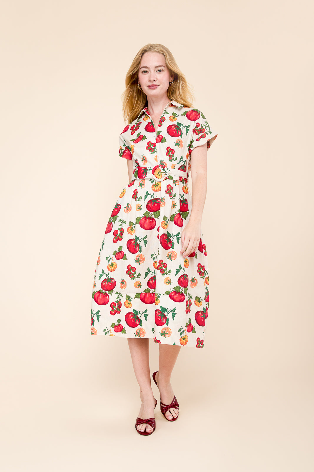 Remi Dress in Pomodoro