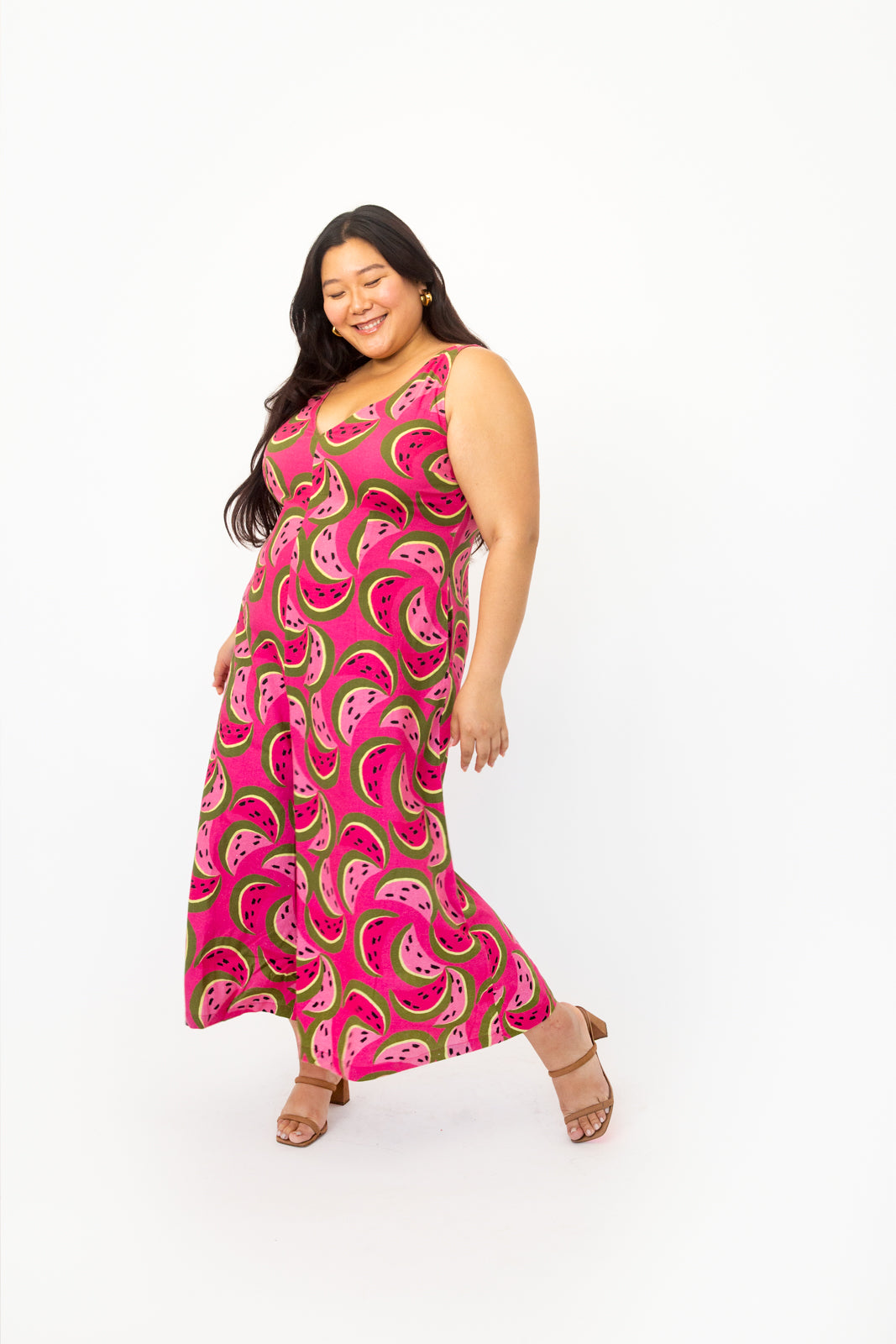 Watermelon Wide Leg Jumpsuit