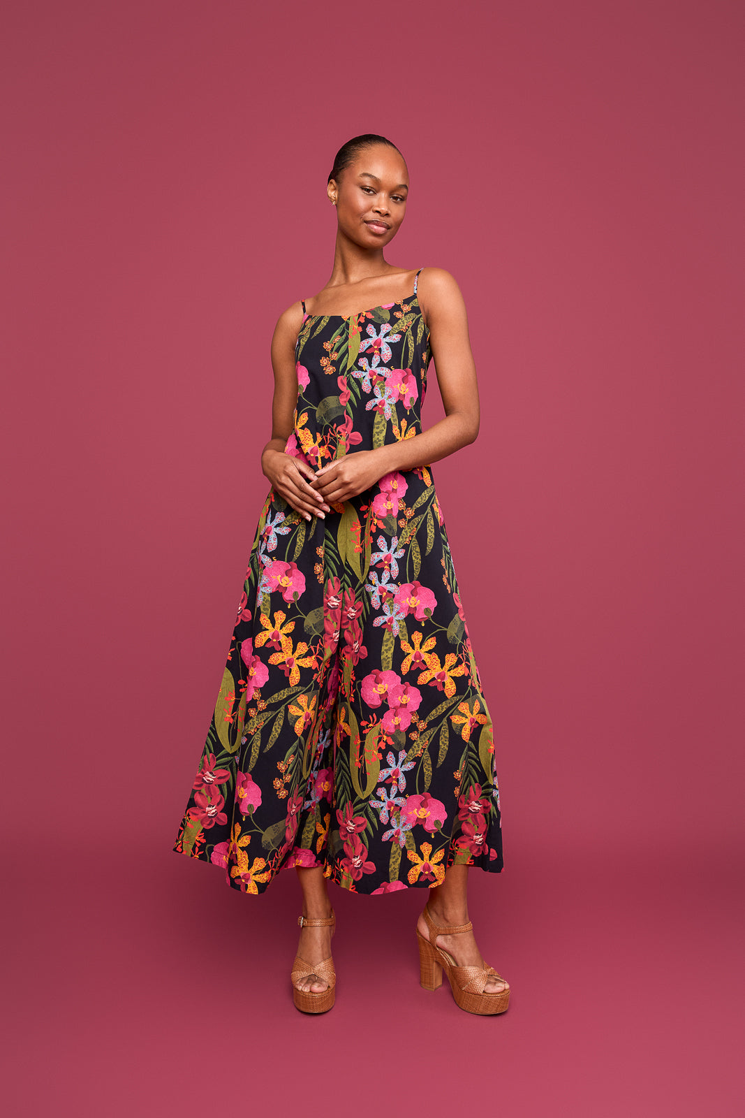 Lani Jumpsuit in Orchid (Final Sale)