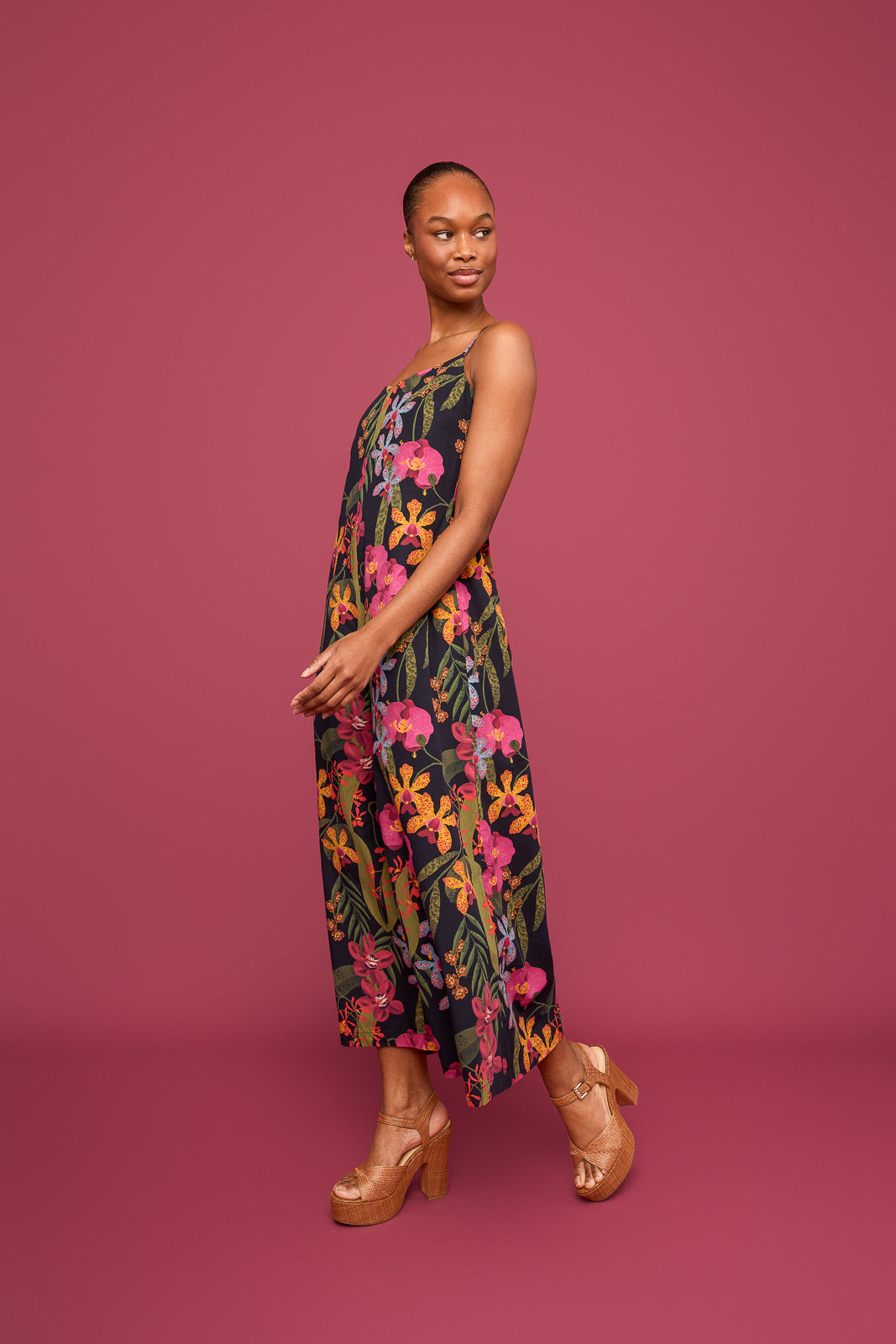 Lani Jumpsuit in Orchid (Final Sale)