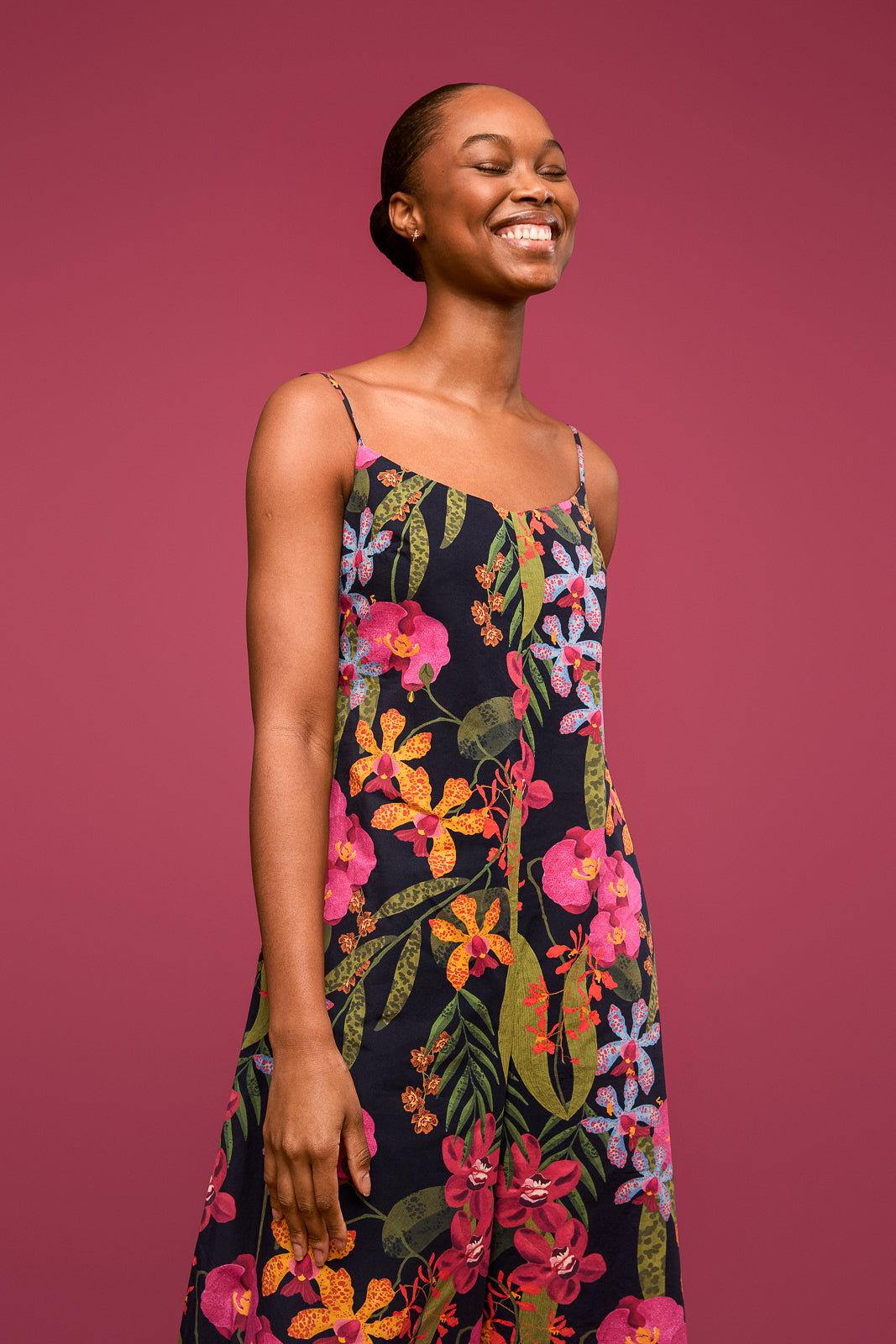 Lani Jumpsuit in Orchid (Final Sale)