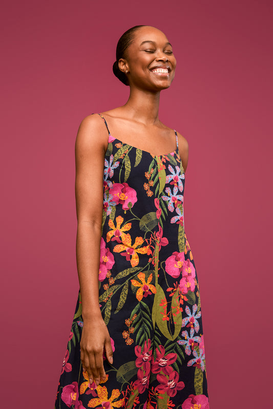 Lani Jumpsuit in Orchid (Final Sale)