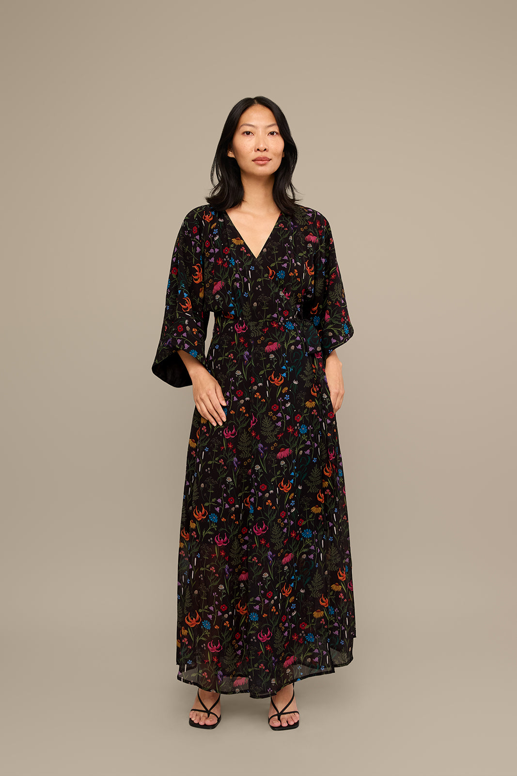 Maxi Dress in Flora XS