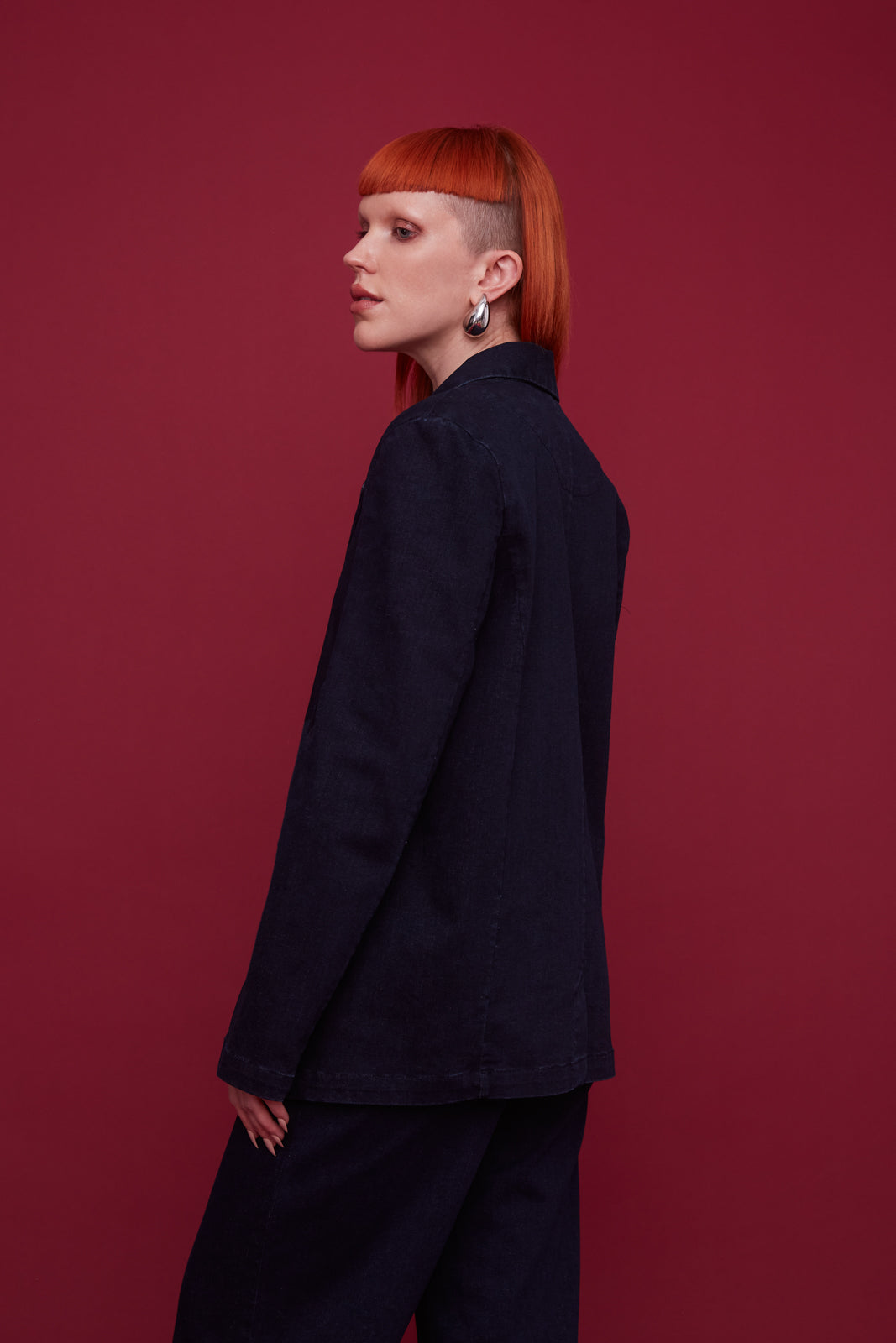 Midnight Denim Blazer