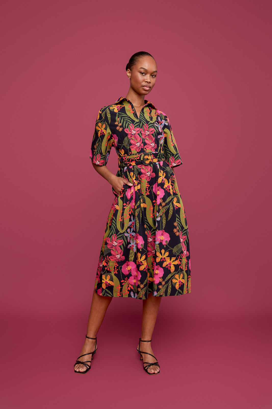 Rachel Dress in Orchid
