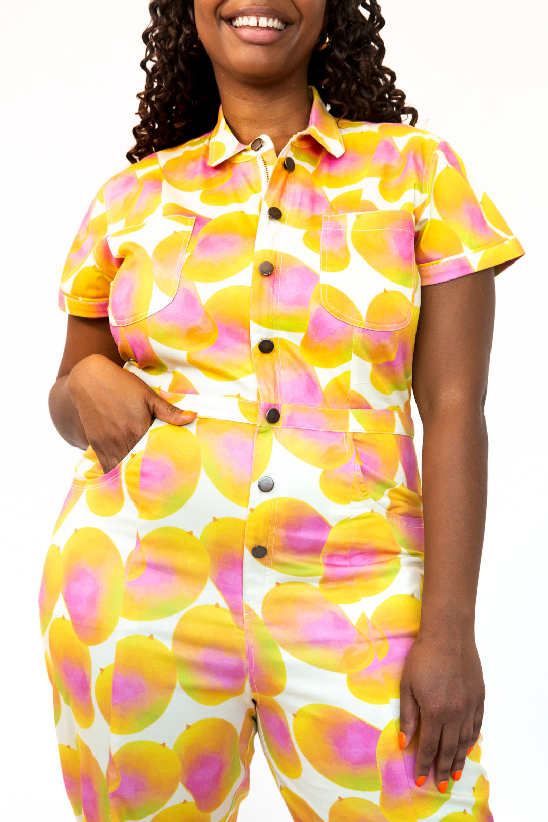 Mellow Mango Jumpsuit