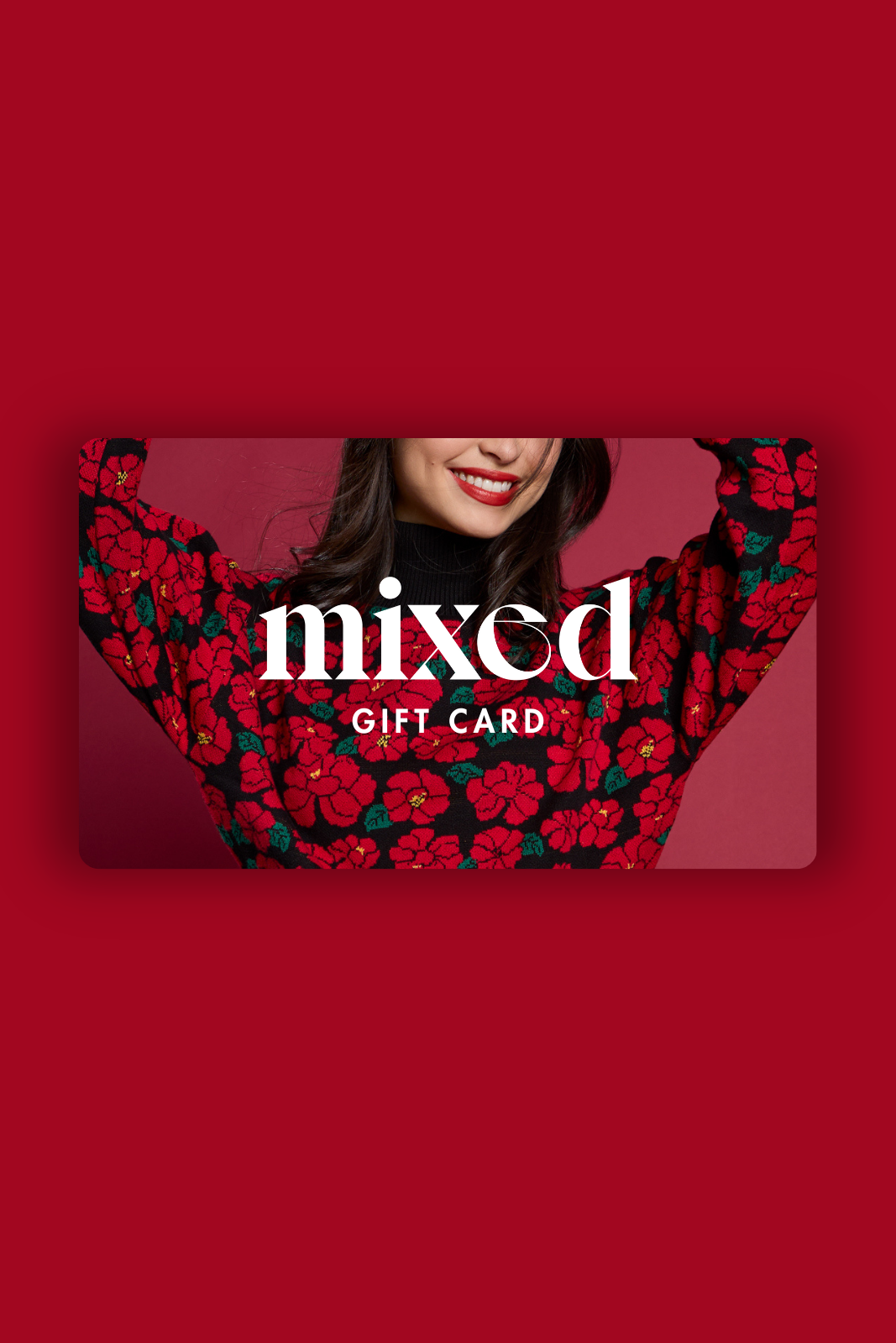 Mixed gift card