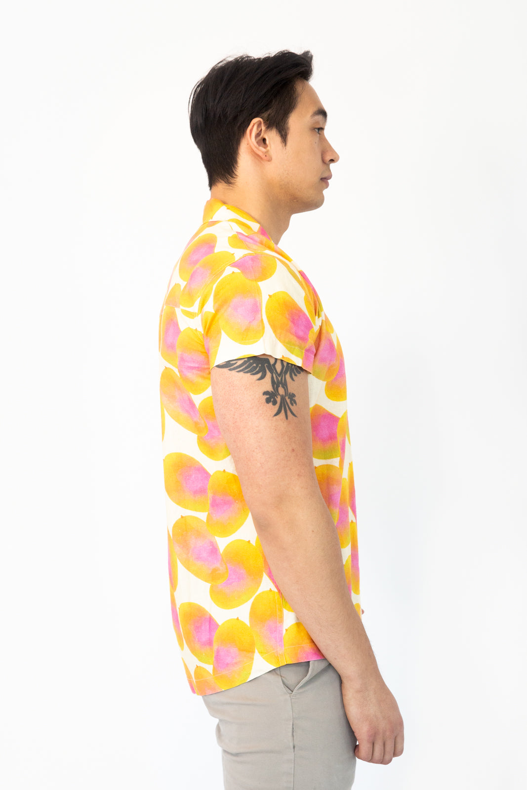 Mellow Mango Lapel Shirt