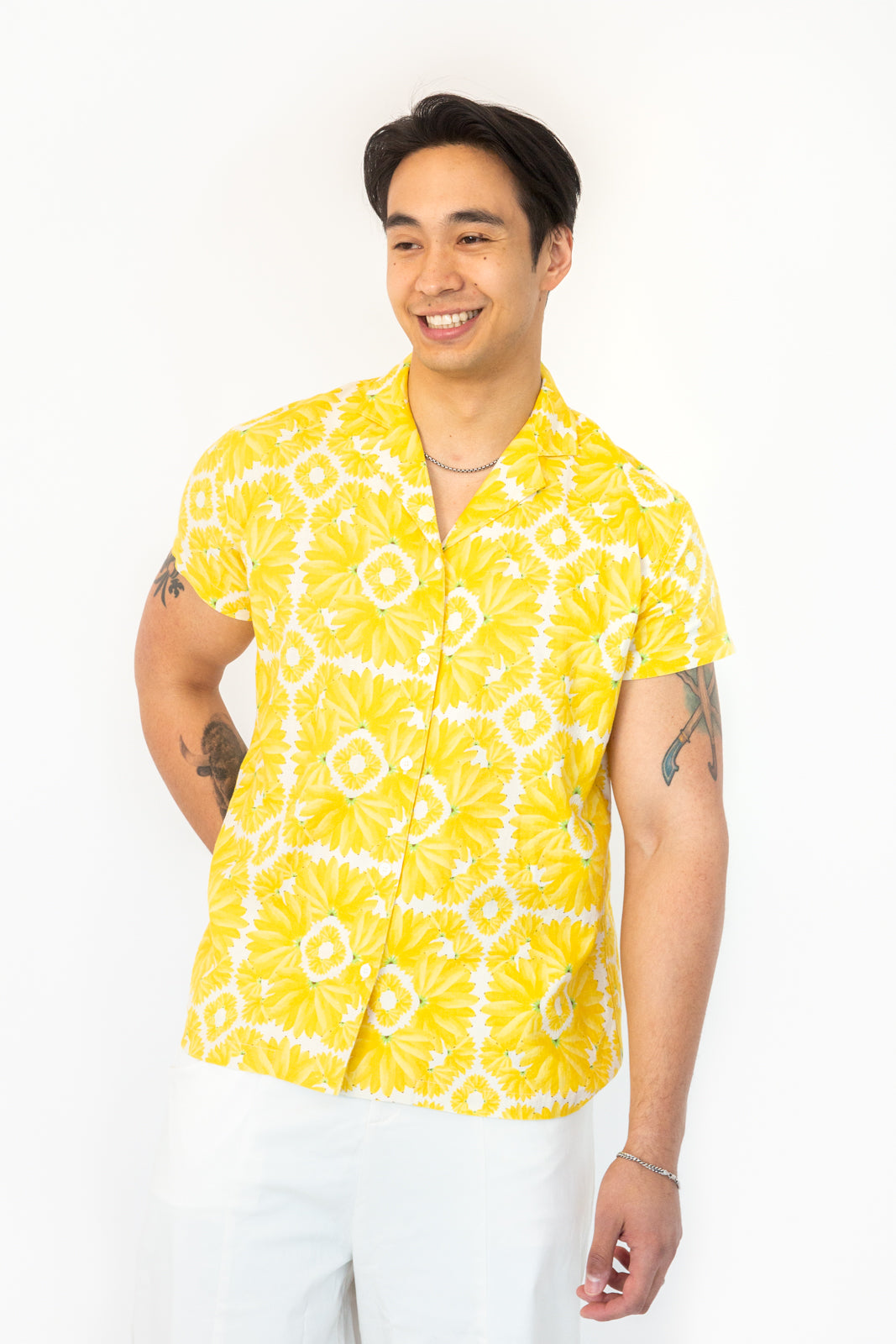 Banana Bunch Lapel Shirt