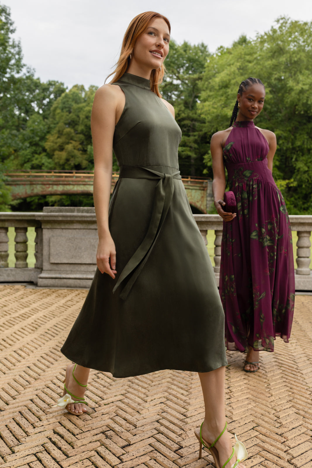 Cherene Dress in Currant