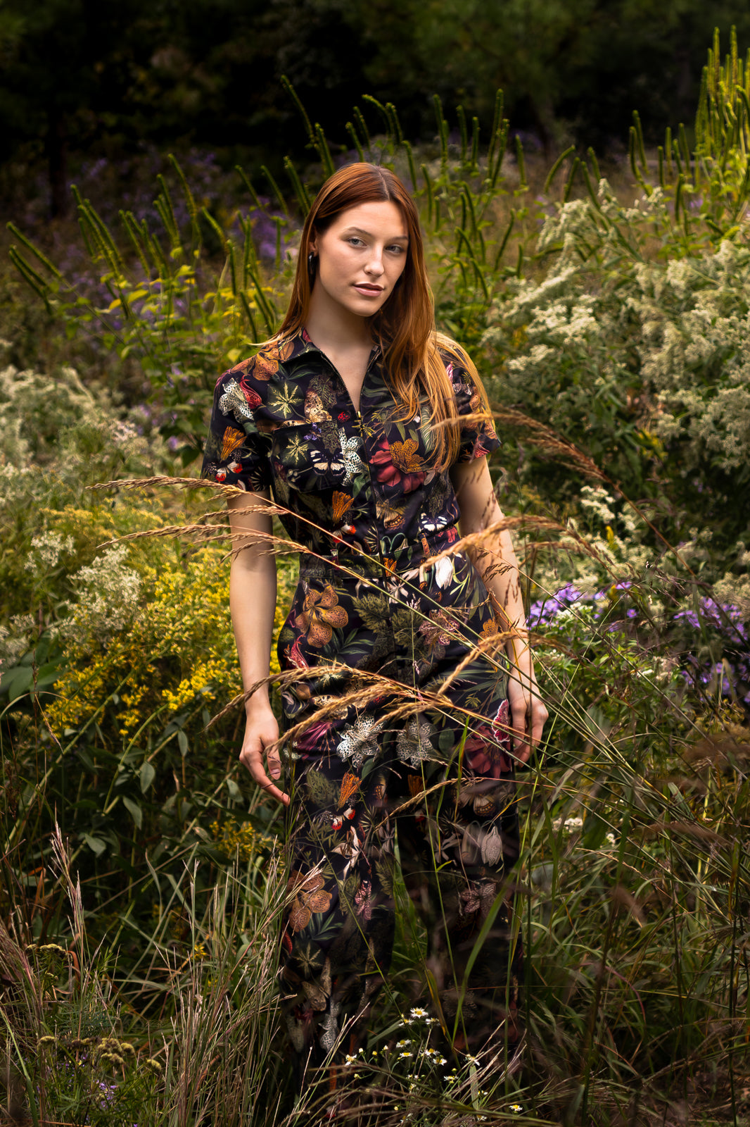 Quincy Jumpsuit in Eden
