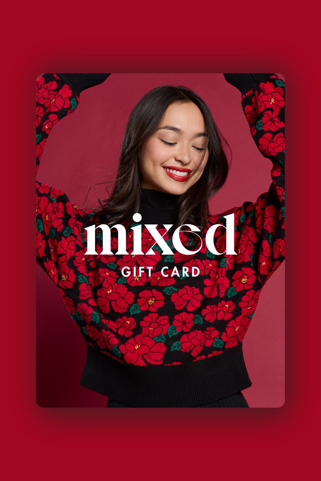 Mixed gift card