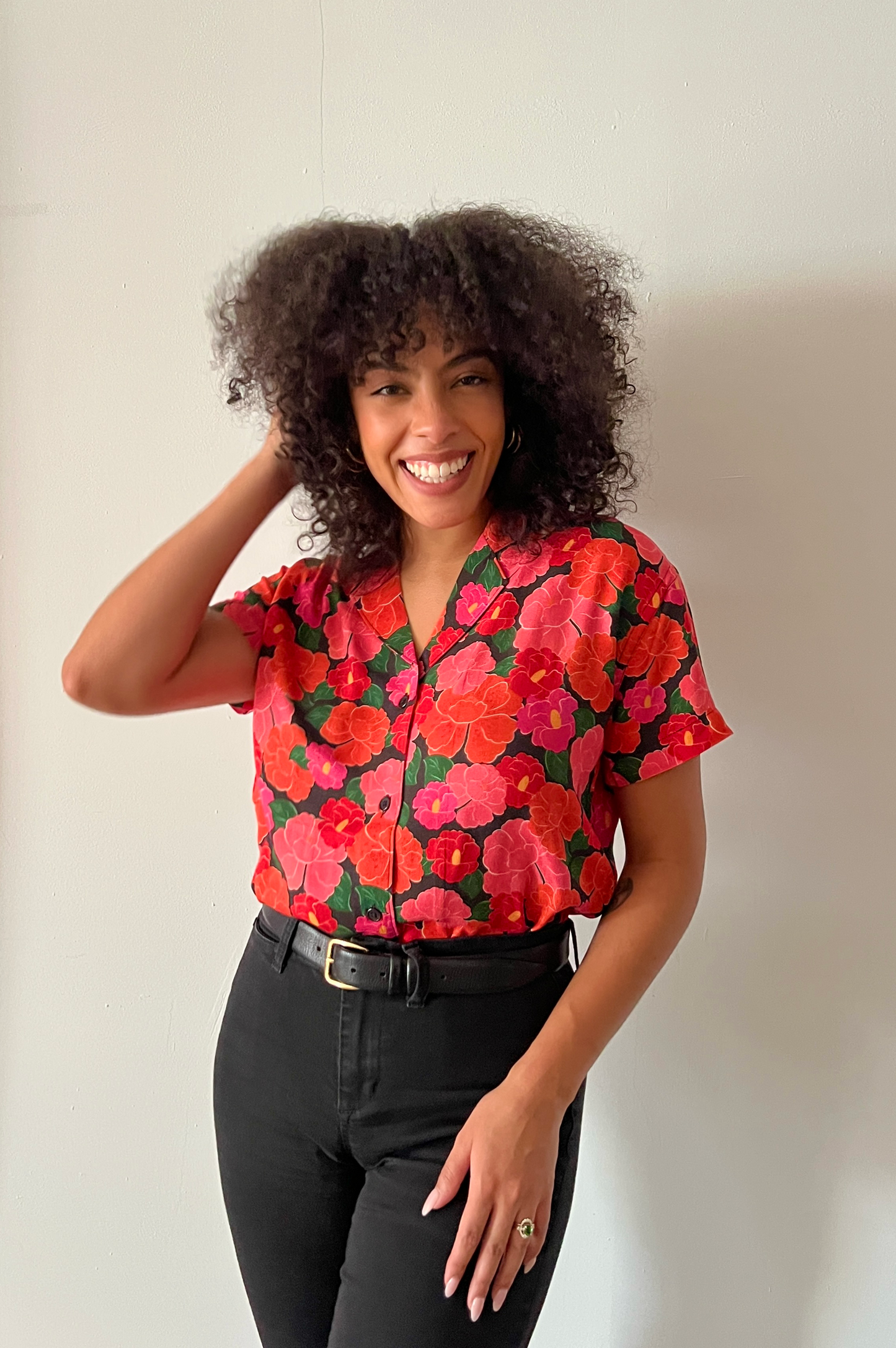 Ruby Lapel Shirt