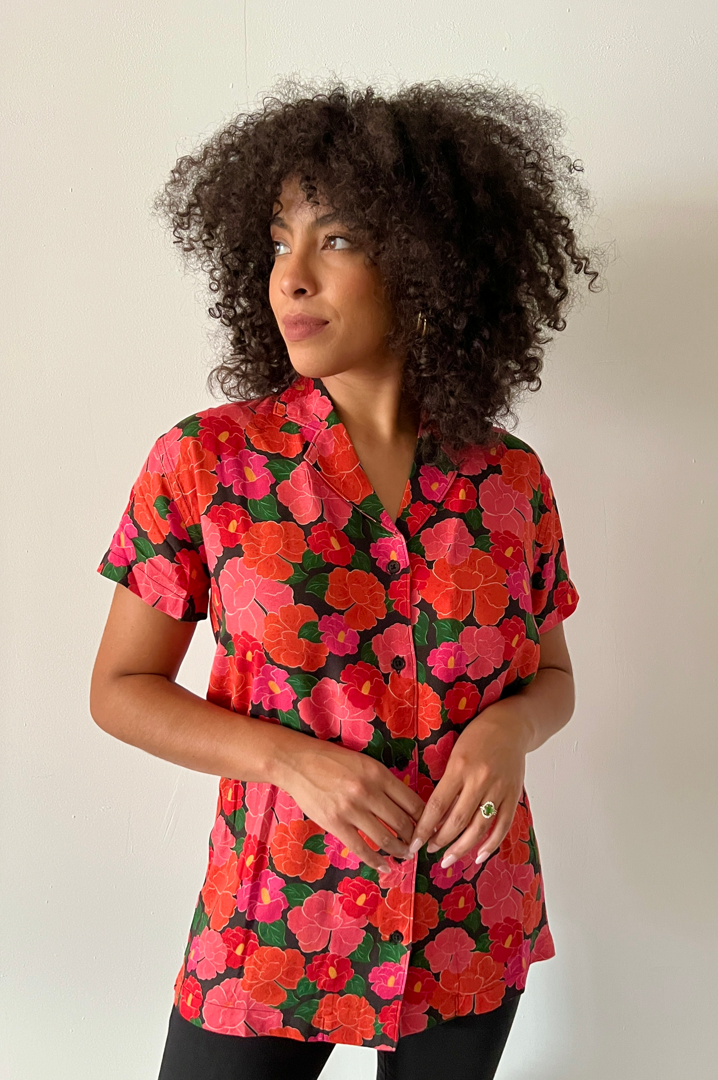 Ruby Lapel Shirt