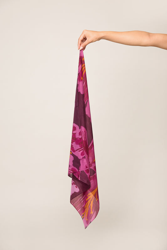 Aki Silk Scarf