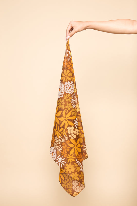 Marigold Silk Scarf
