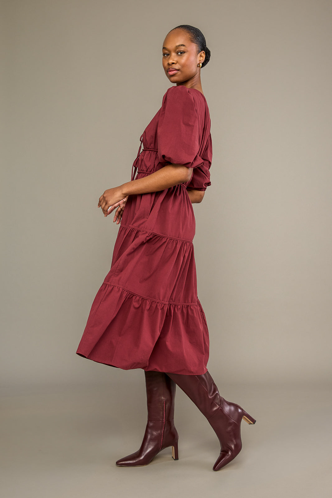 Saba Dress in Sumac