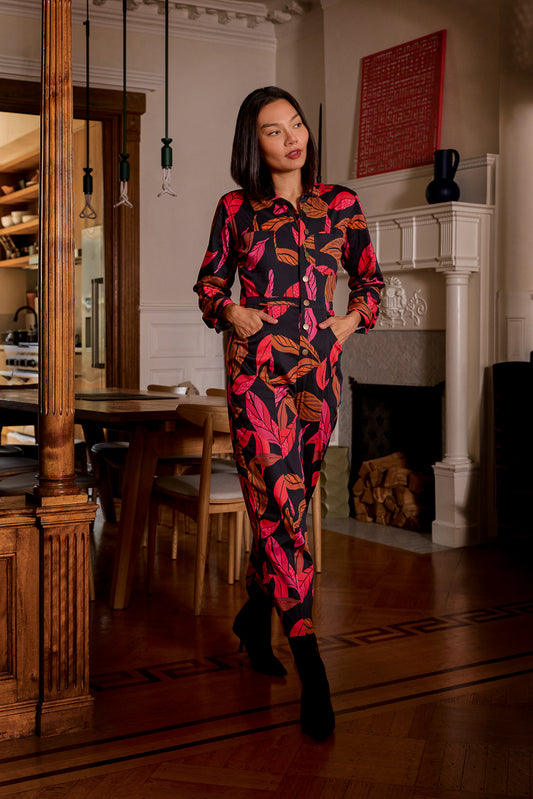 Faye Long Sleeve Jumpsuit