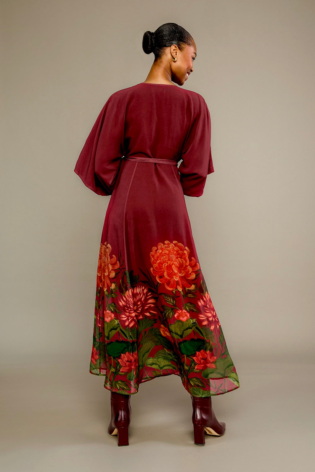 Maxi Dress in Chrysanthemum