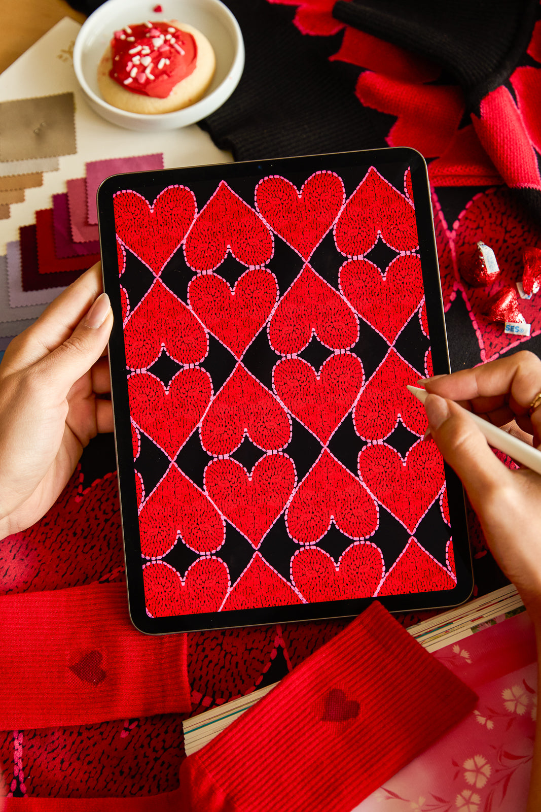 Quincy Jumpsuit in Heart – Mixed by Nasrin