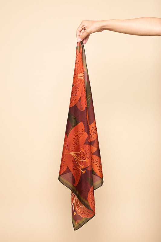 Cassia Silk Scarf