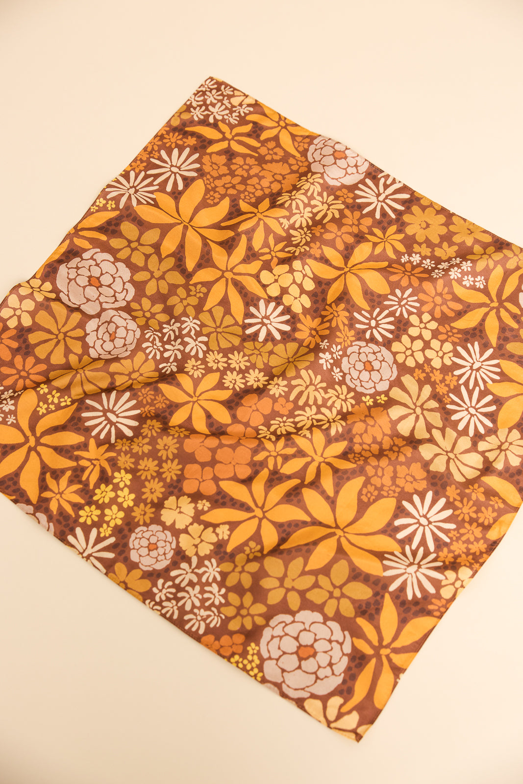 Marigold Silk Scarf