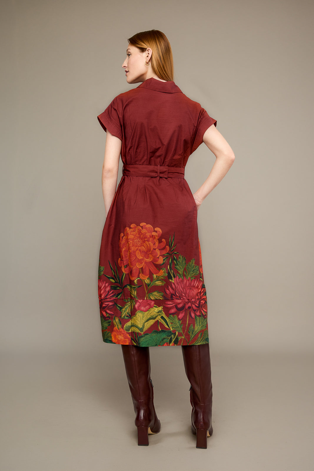 Remi Dress in Chrysanthemum
