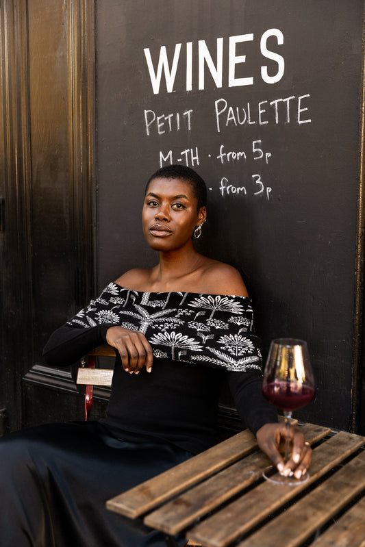 Off-the-Shoulder Top in Paloma