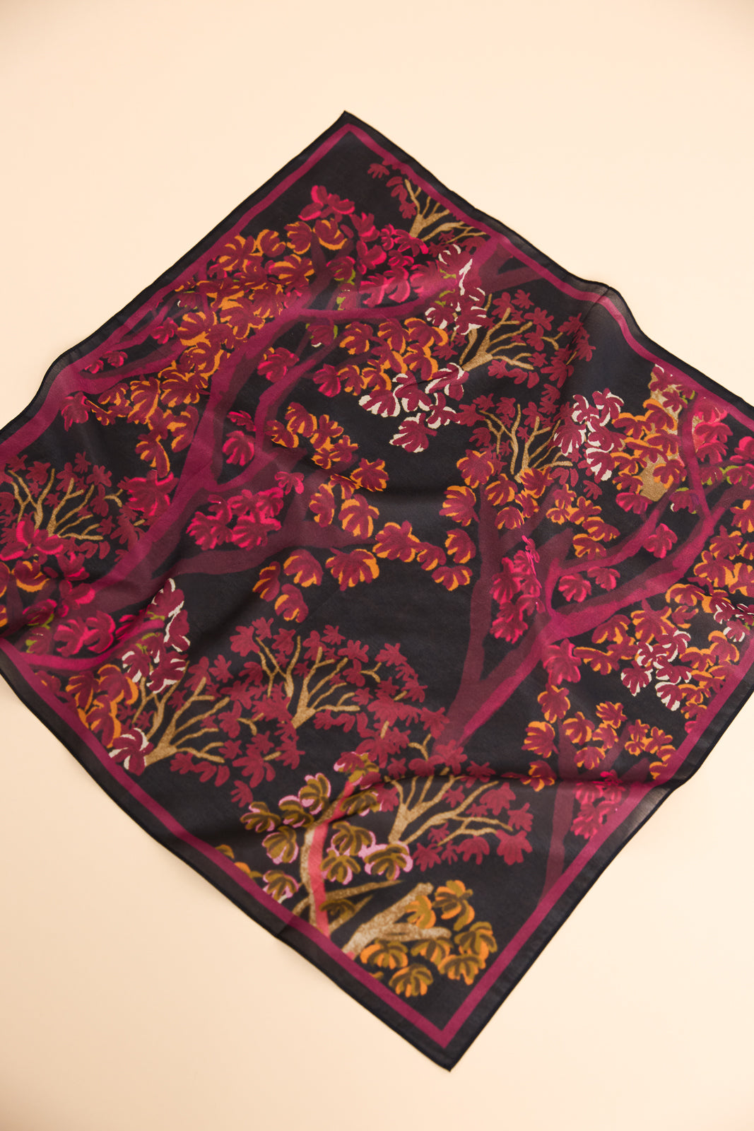 Forest Silk Scarf