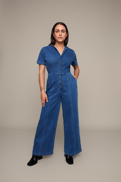 Denim Jumpsuit – Mixed by Nasrin