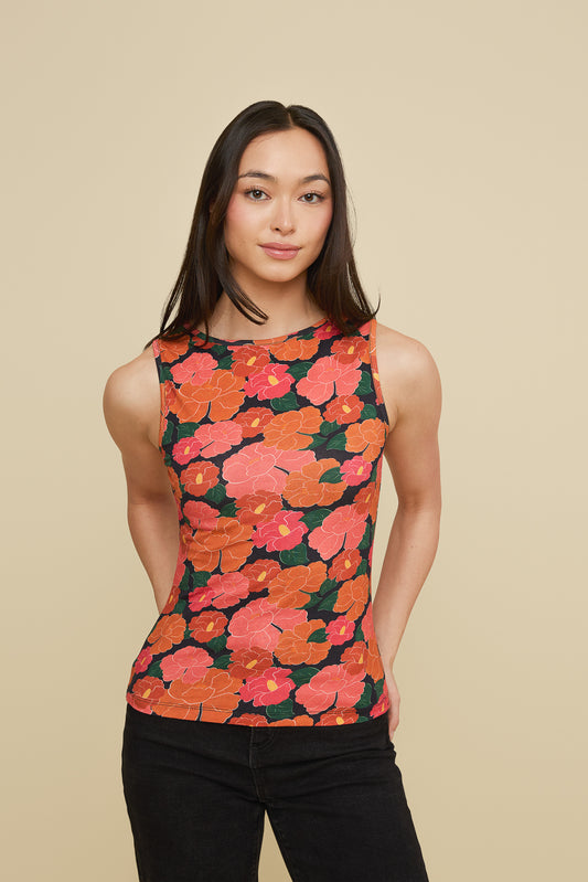 Ruby Boatneck Top