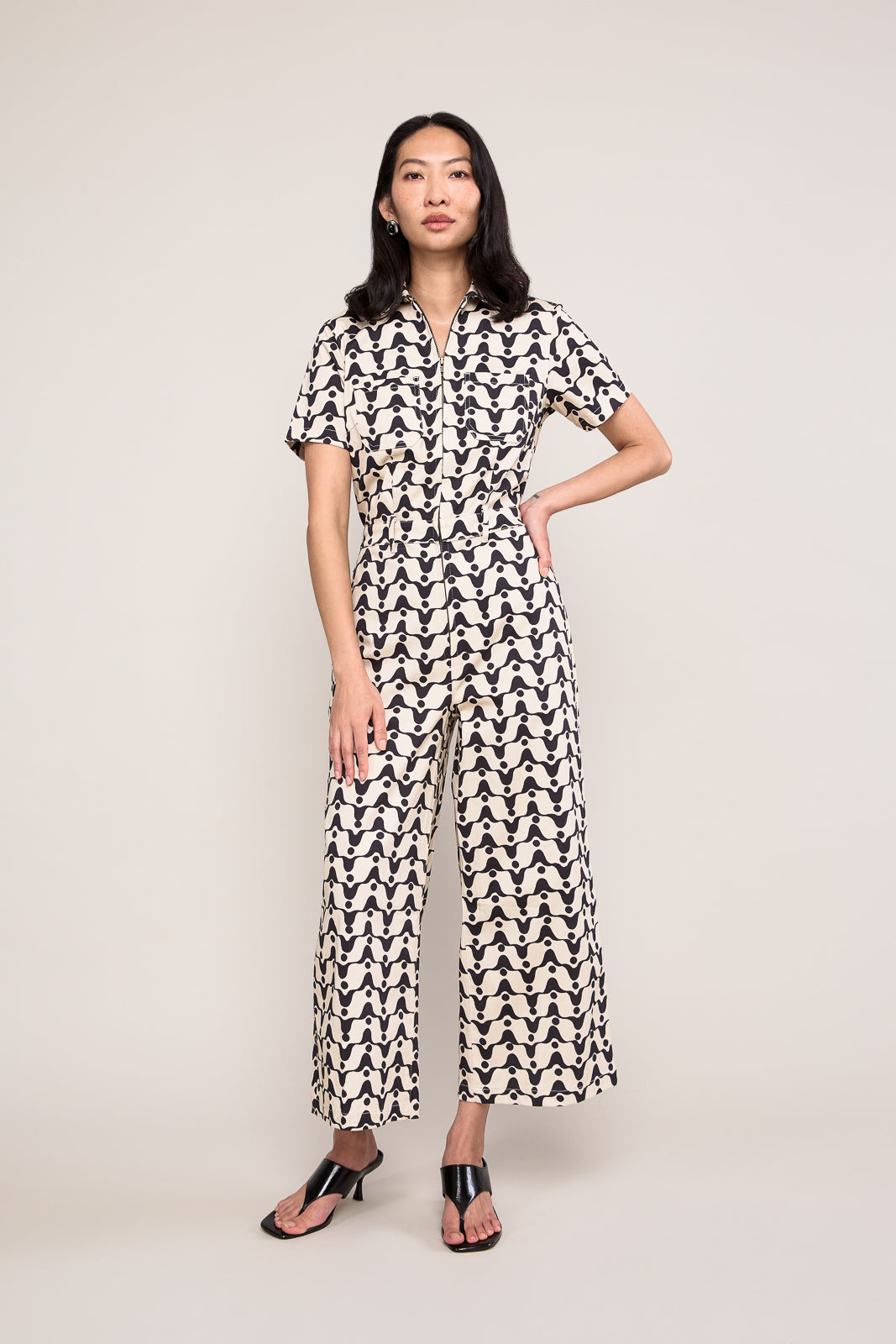 Quincy Jumpsuit in Acacia