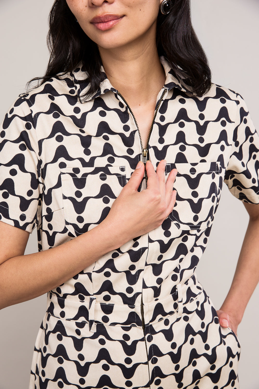 Quincy Jumpsuit in Acacia