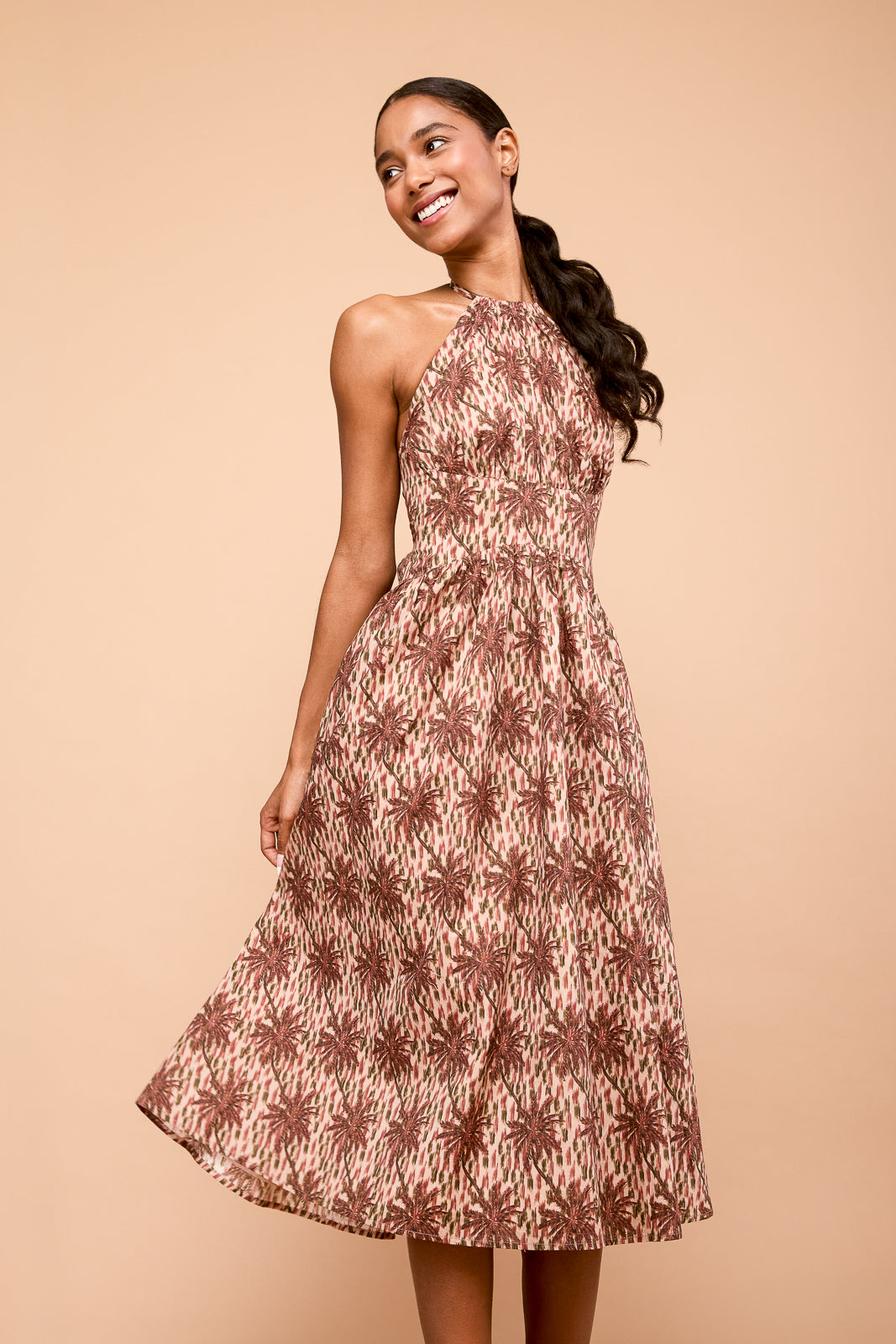 【金まで　着1】apolina maya shirtsdress 3-5y Maya Dress in Coconut | Mixed by Nasrin