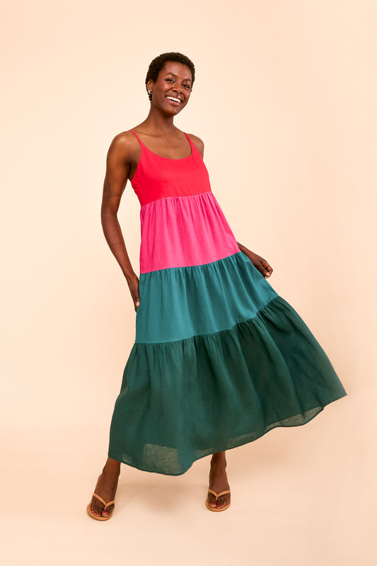 Jess Dress in Oasis