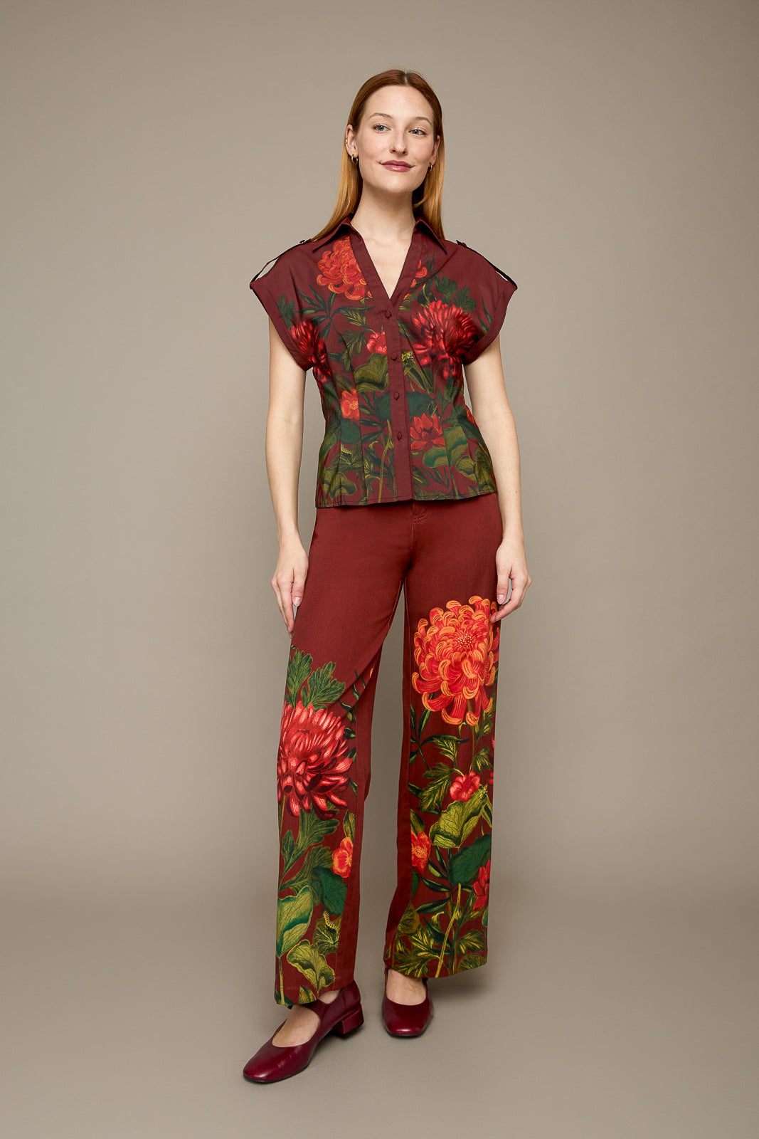 Gabi Top in Chrysanthemum