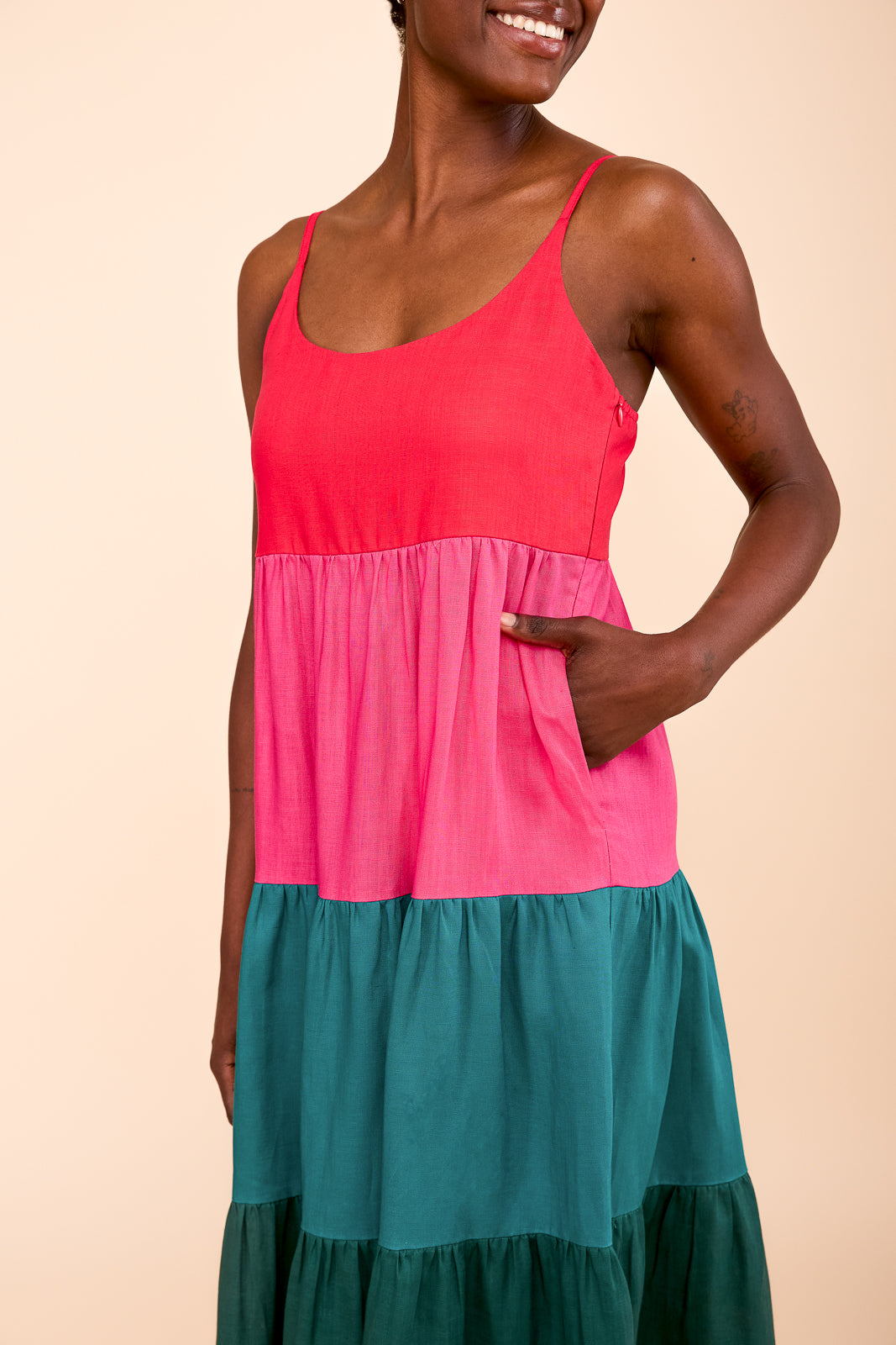 Jess Dress in Oasis