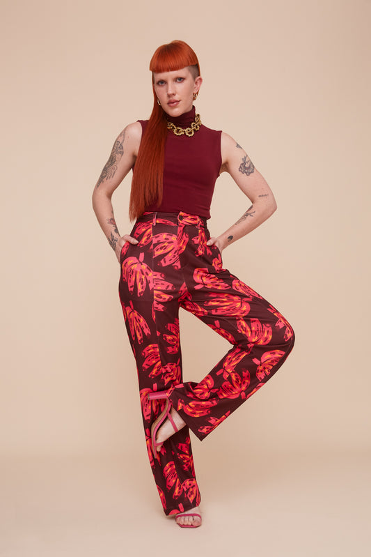 Passion Plantain Trousers