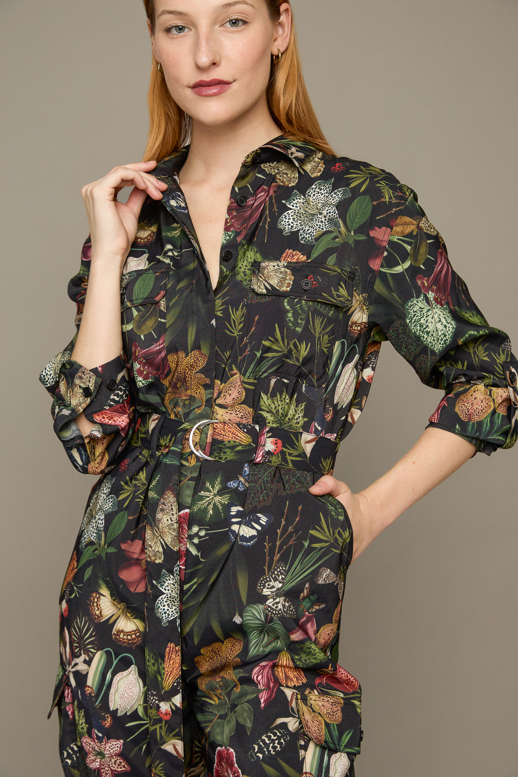 Riley Jumpsuit in Eden
