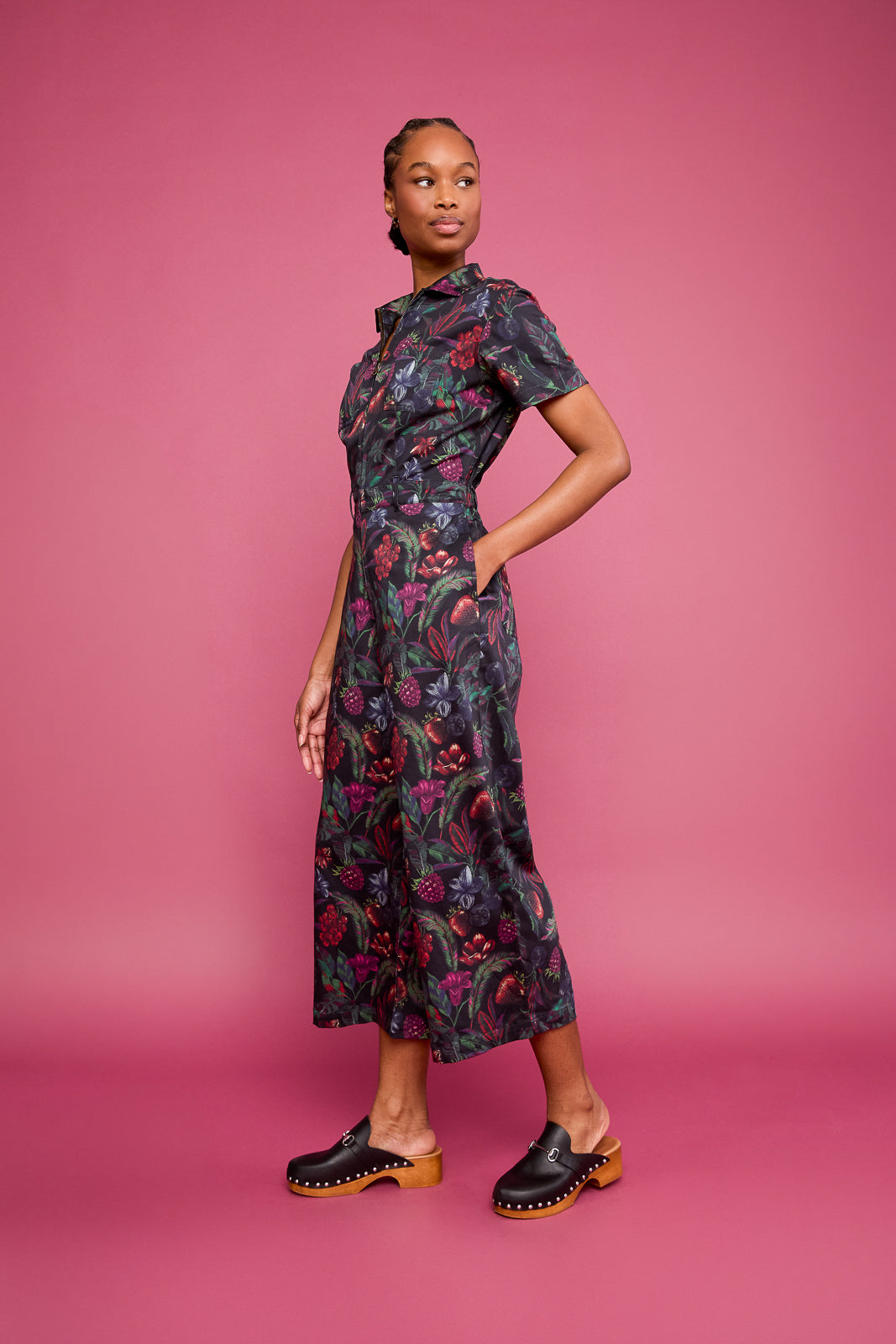 Quincy Jumpsuit in Juniper