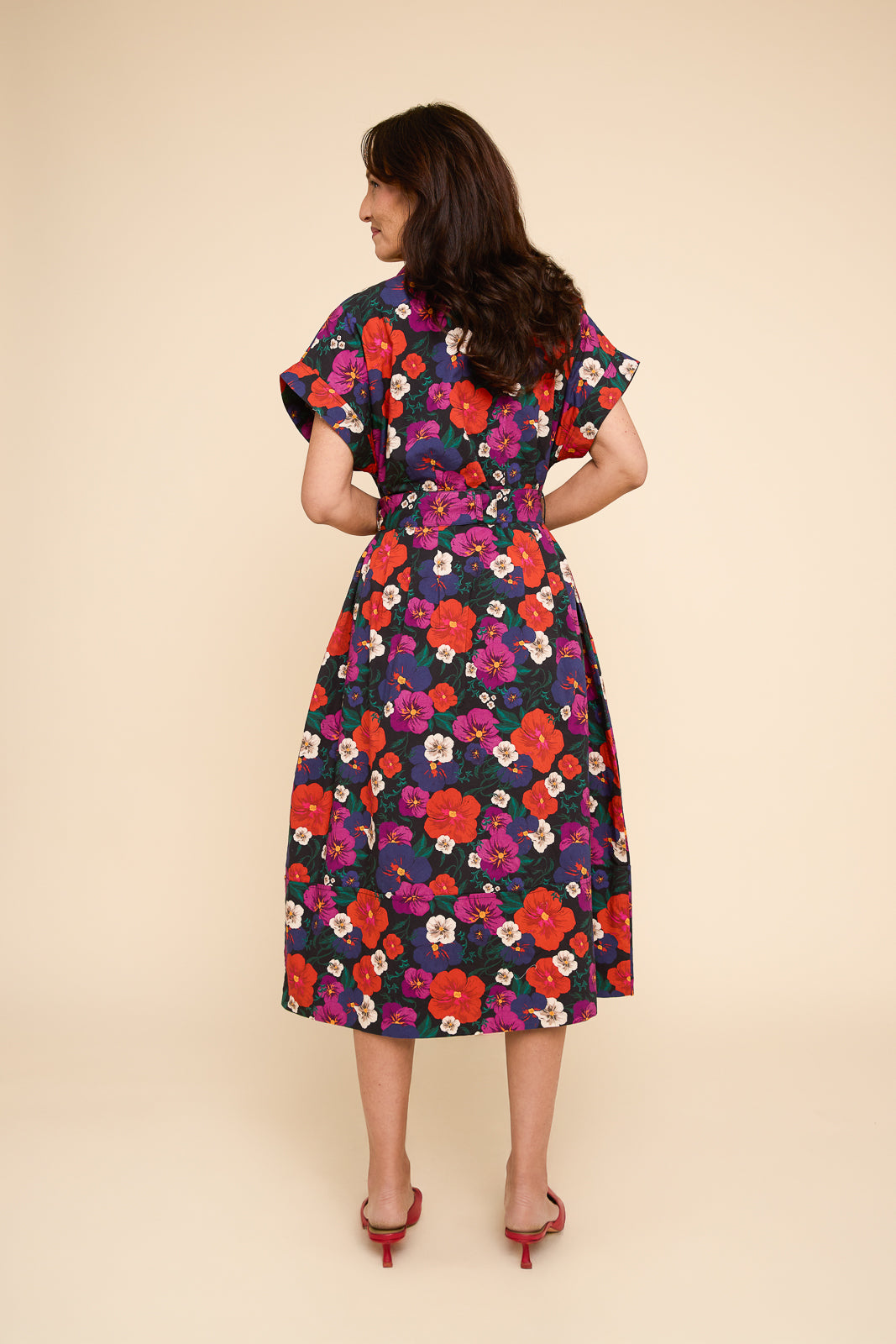 Remi Dress in Pansy